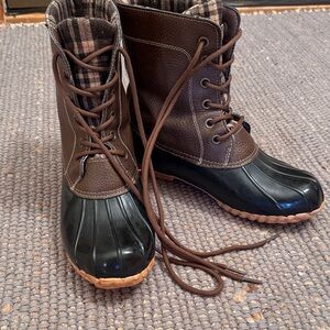 Sporto Black and Brown Boots